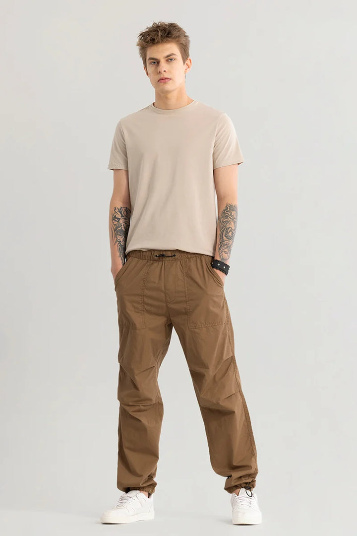 Nimbusflex Brown Parachute Pants