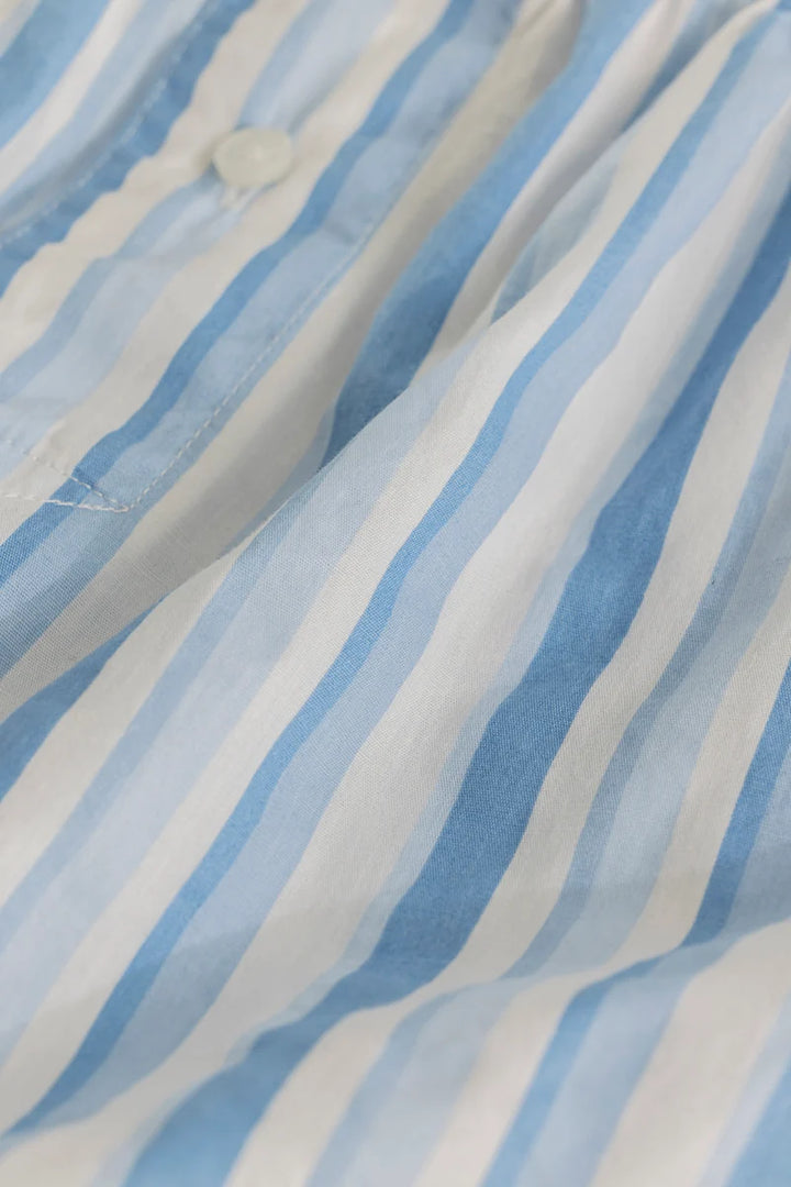 Bernadette Light Blue Stripes Boxers