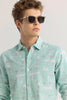 Mintstellar Green Textured Shirt