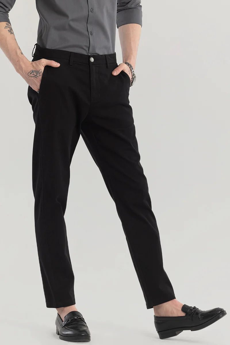 Sleekstride Black Trouser