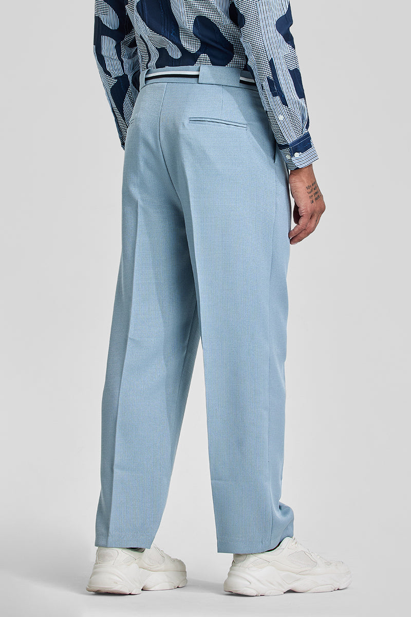 Light Blue Korean Pant