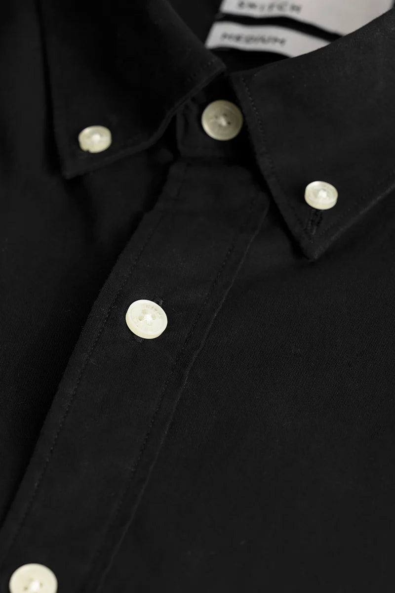 Black Oxford Shirt