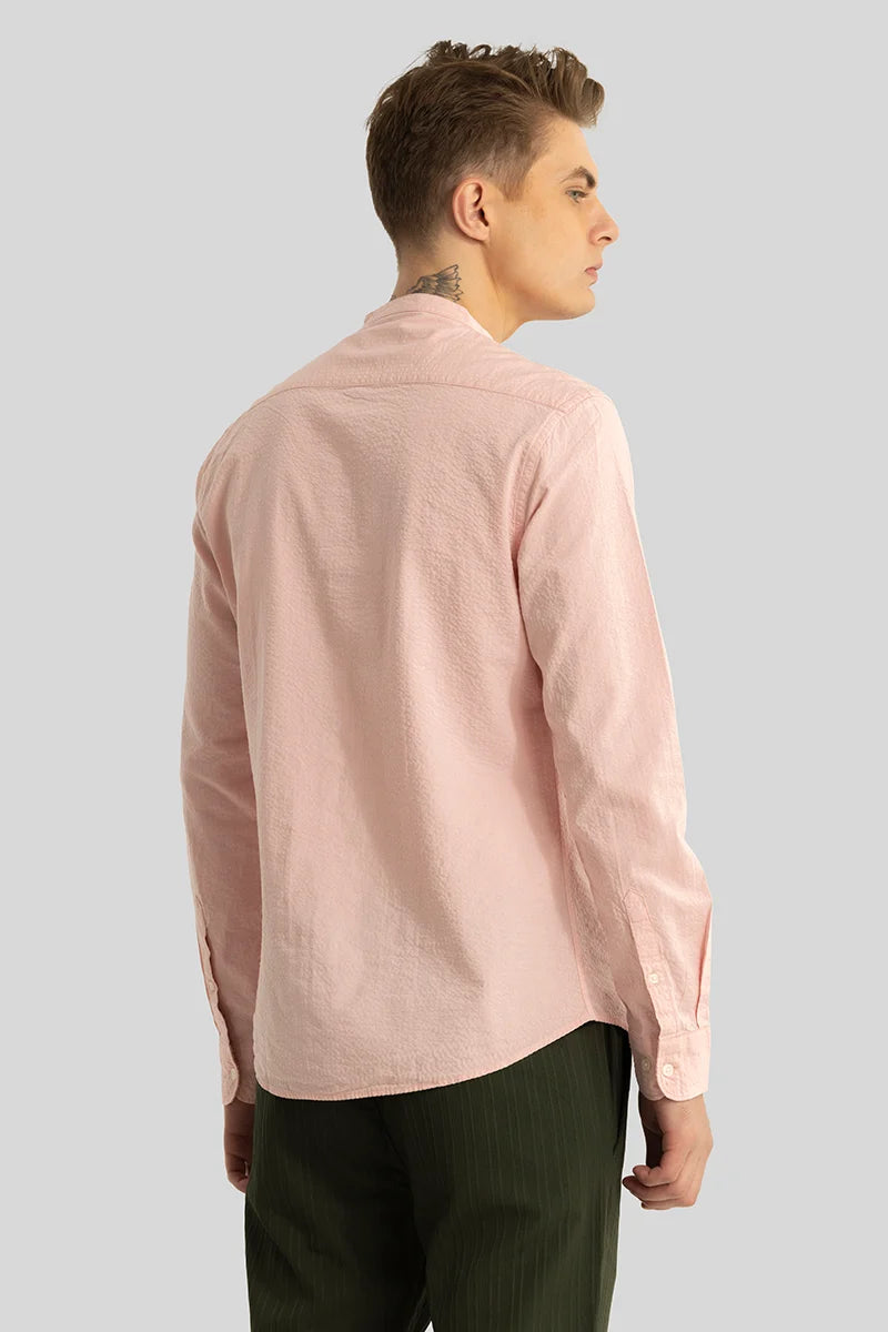 Elevate Pink Plain Shirt