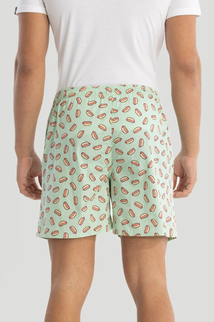 Mint Printed Boxers