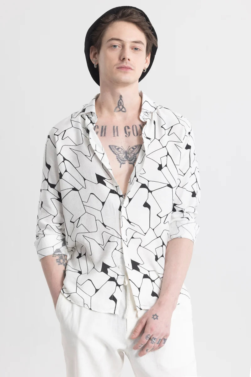 Geoshard White Shirt