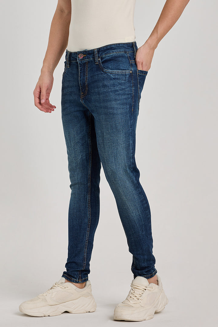 Navy Skinny Fit Jeans