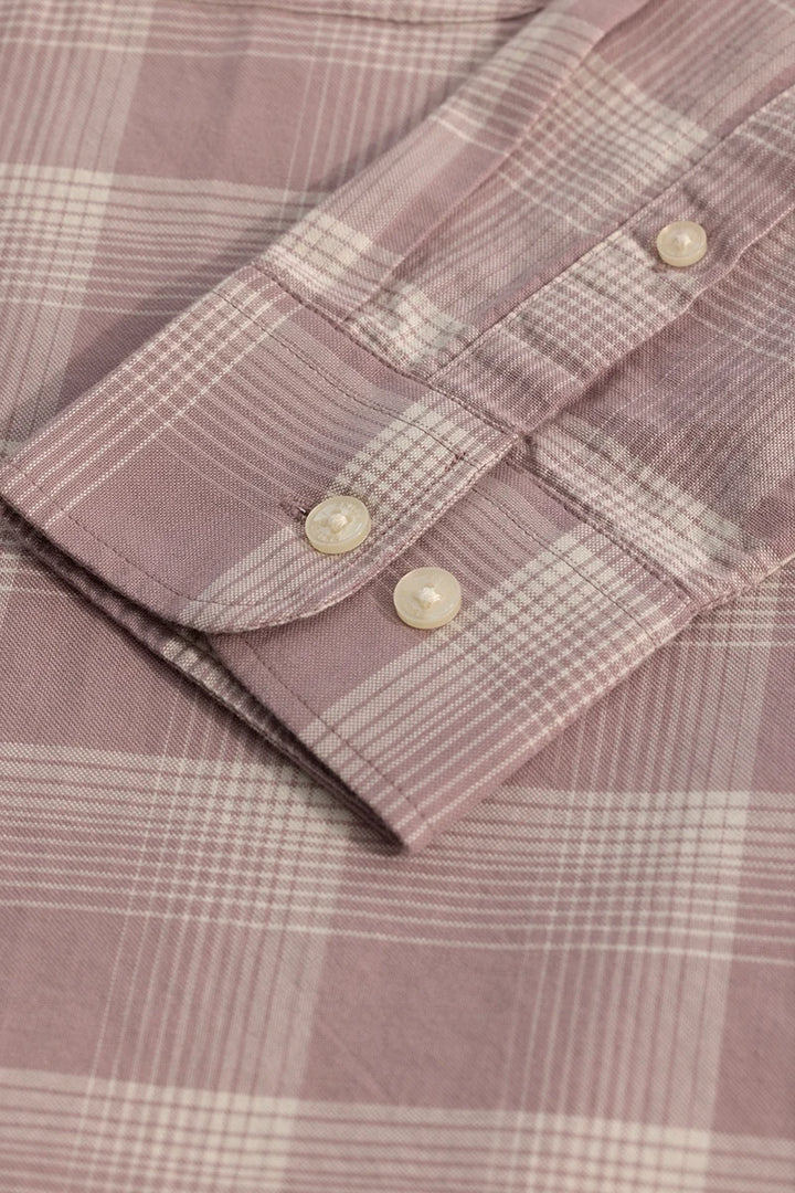 Pink Checks Oxford Shirt