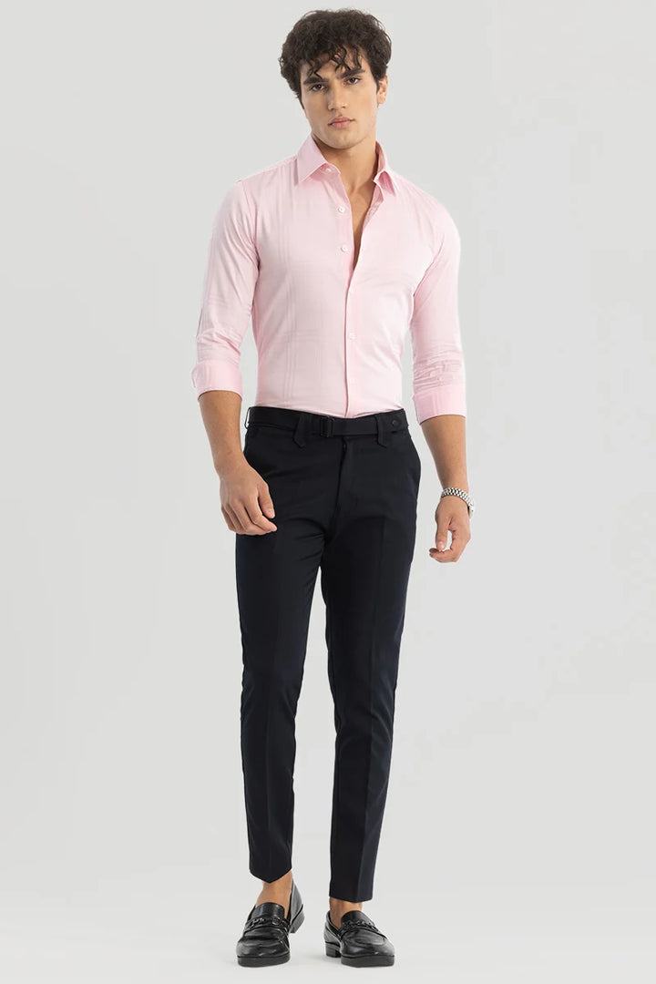 Black Slim Fit Trousers