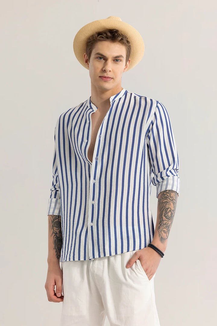 Nautistripe Blue Stripe Shirt