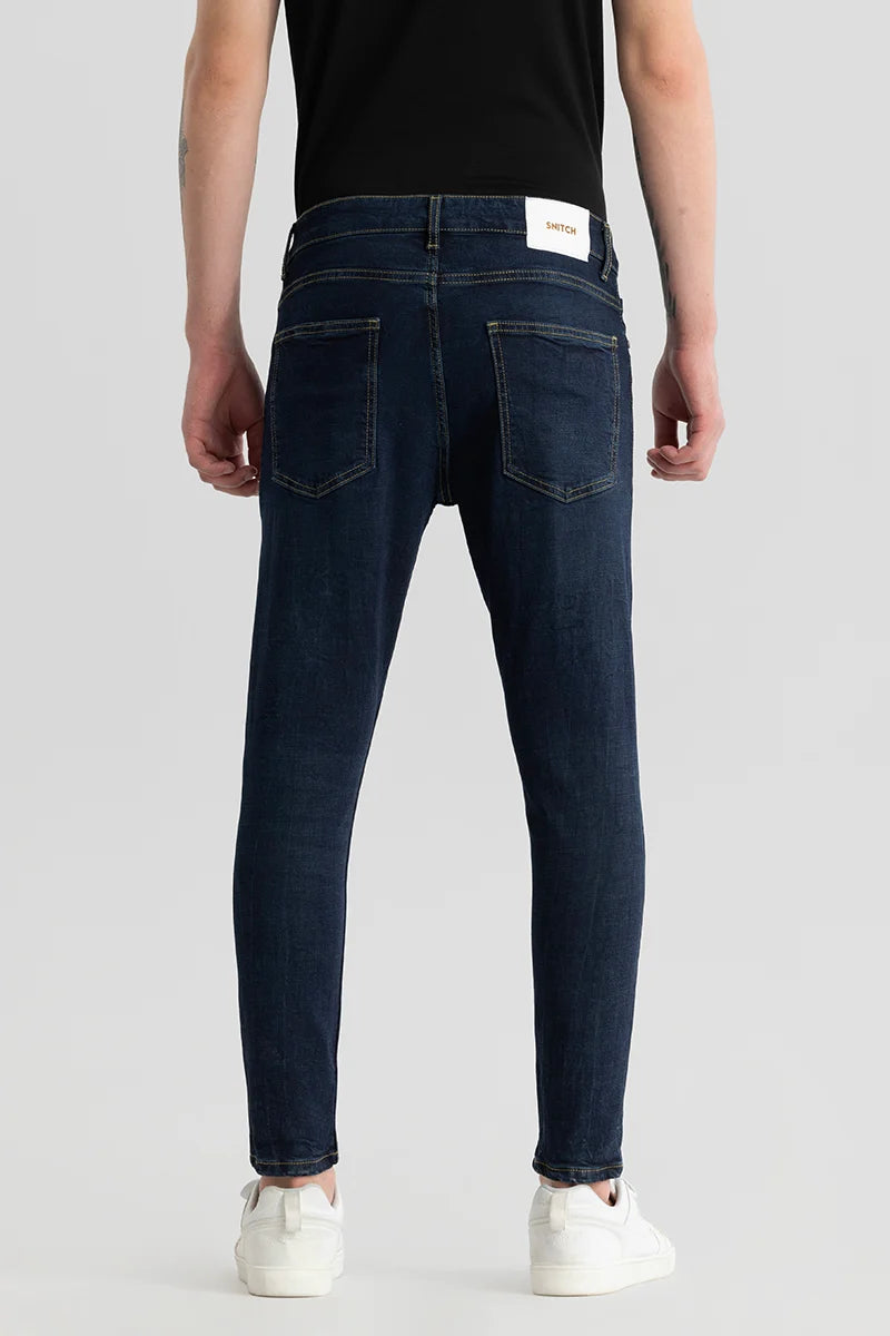 Livia Prussian Blue Skinny Fit Jeans