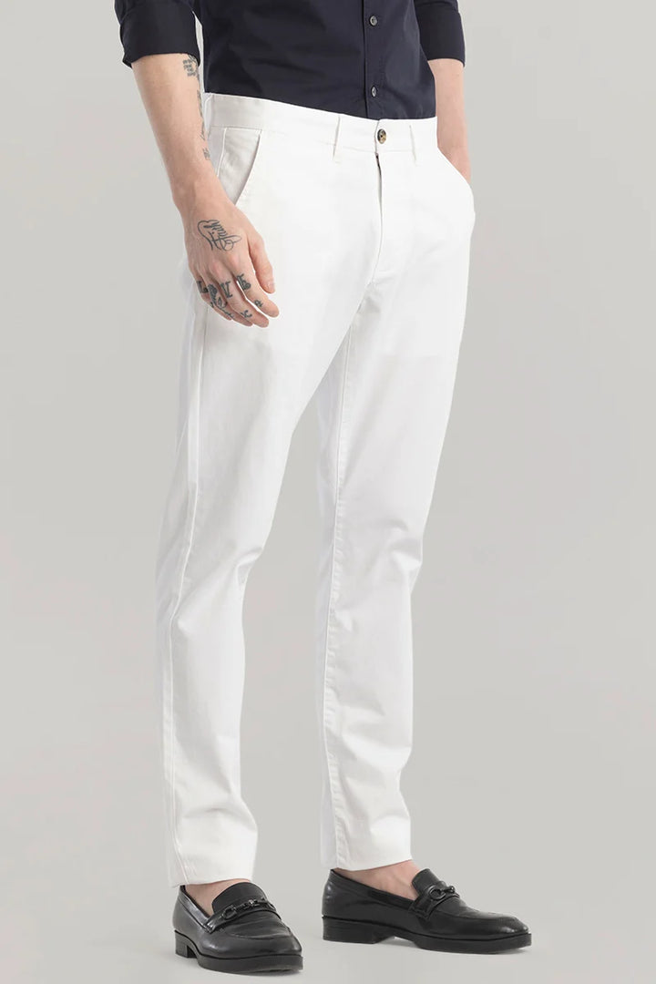 Scorcher White Trouser