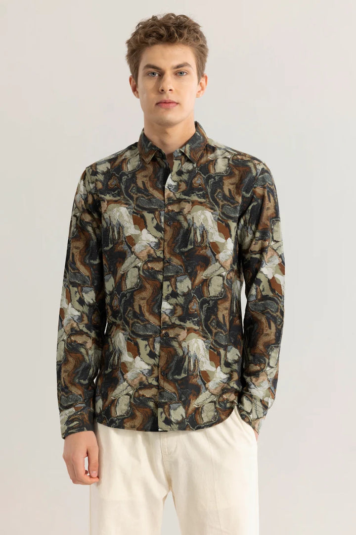 Camofrost Abstract Grey Shirt