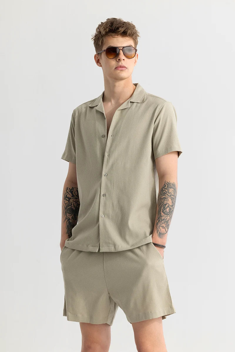 Daphne Sage Plain Shirts