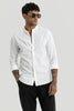 Elevate White Plain Shirt