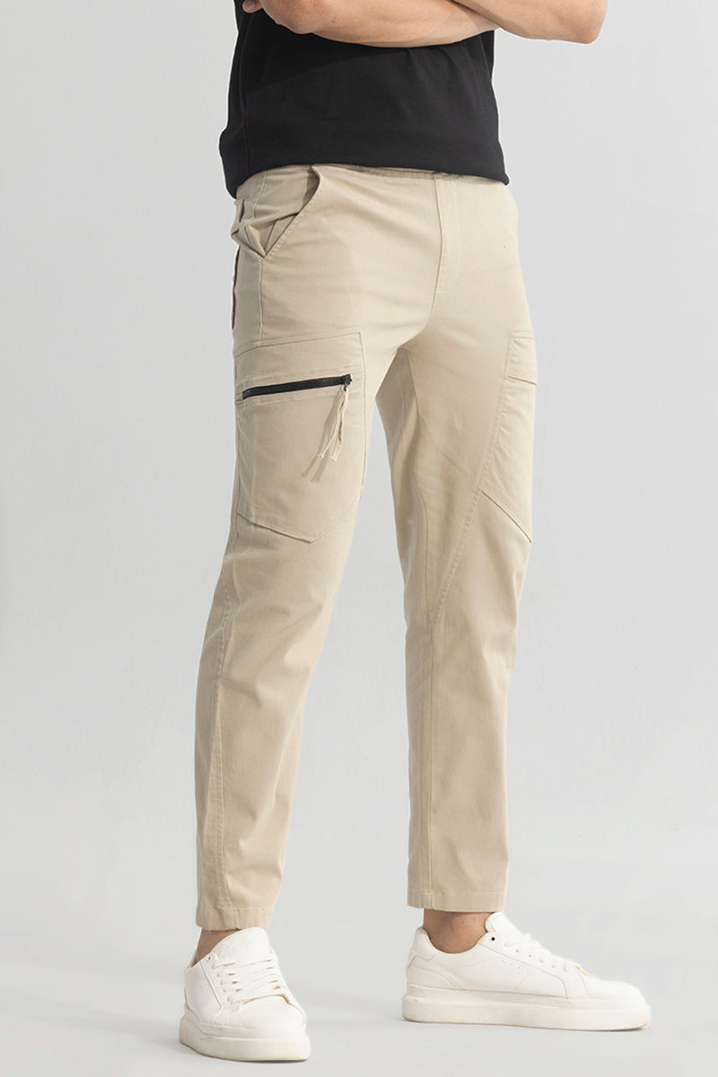 Vertix Beige Cargo Pant