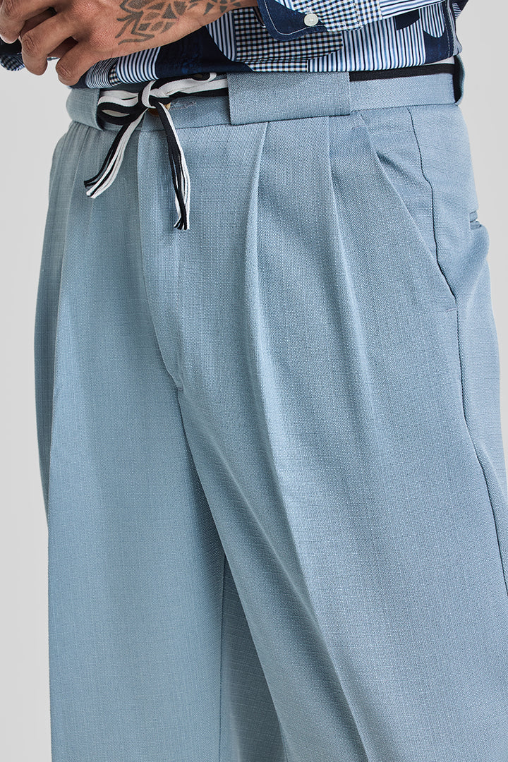 Light Blue Korean Pant