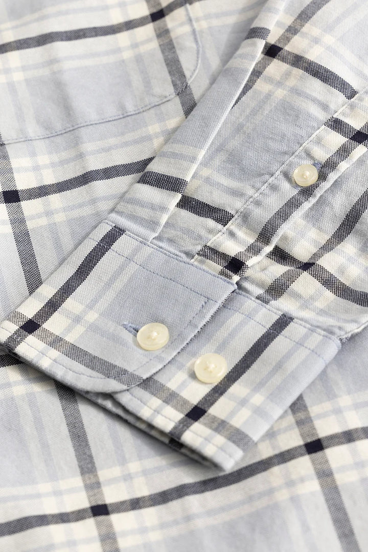 Light Blue Checks Shirt