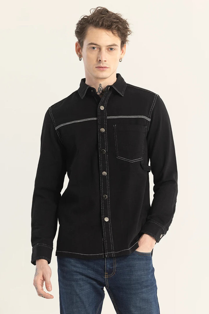 Denimite Black Shirt