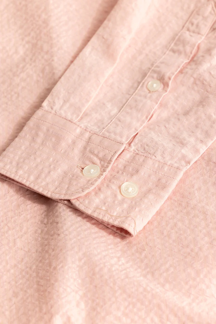 Elevate Pink Plain Shirt