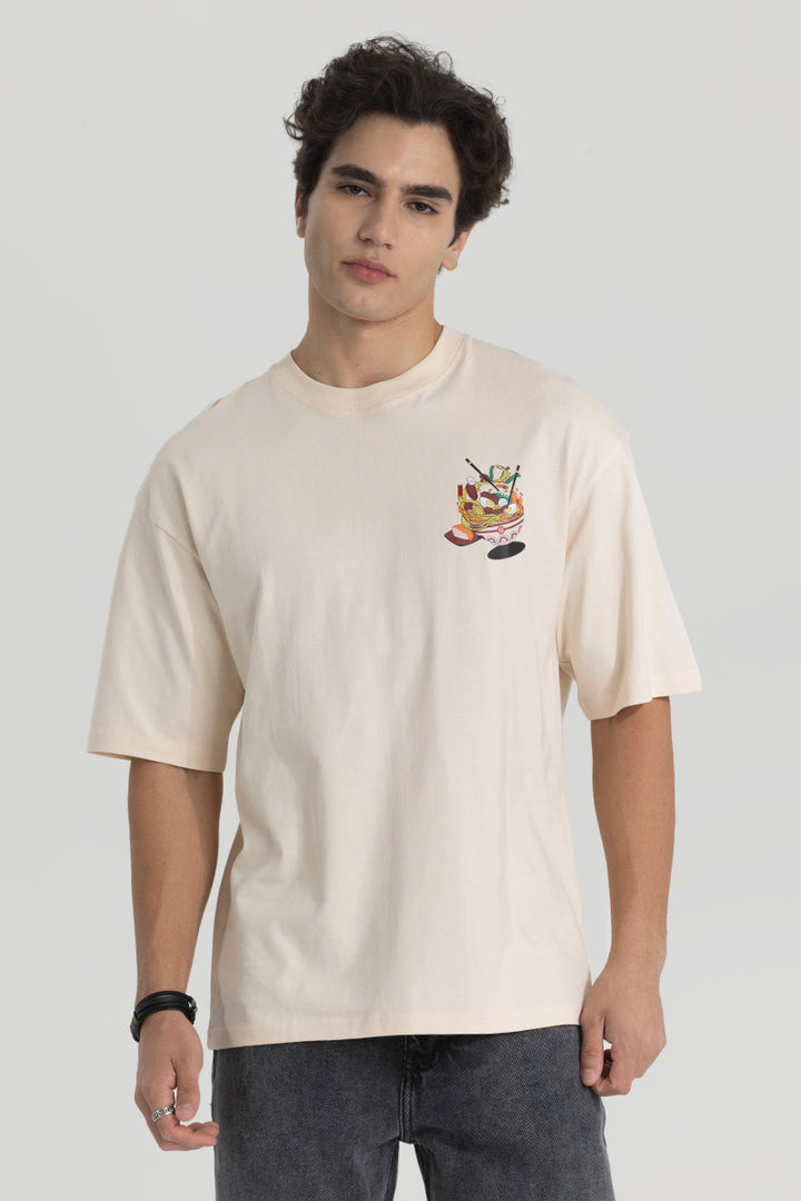 Osaka Cream Oversized T-Shirt