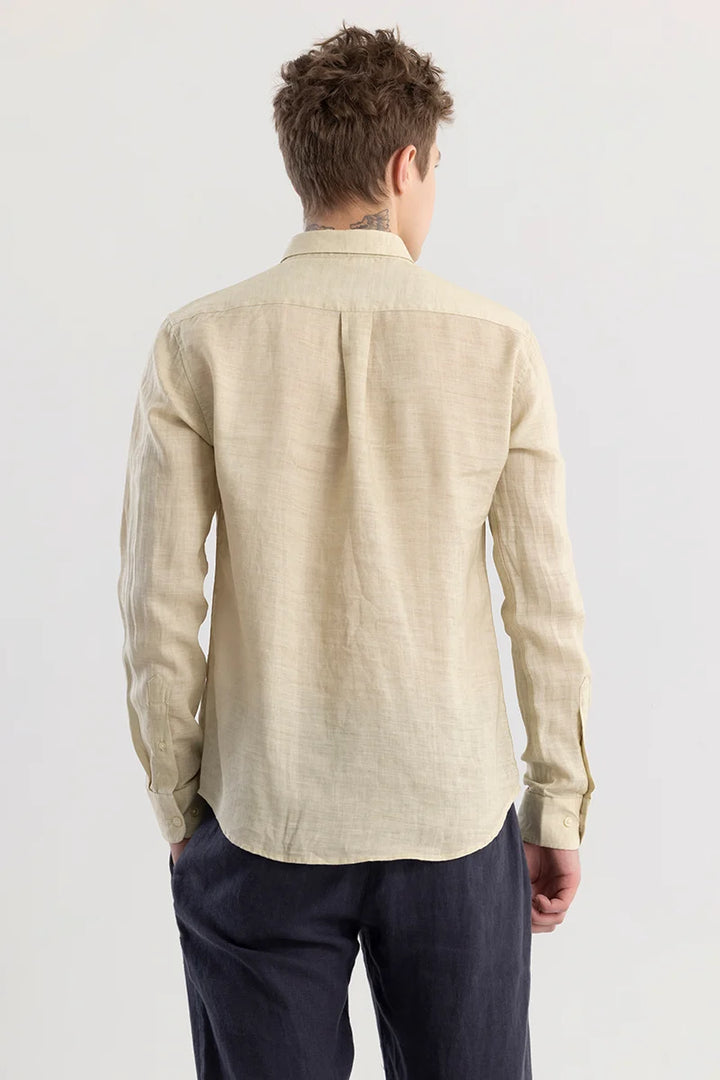 Camric Khaki Linen Shirt