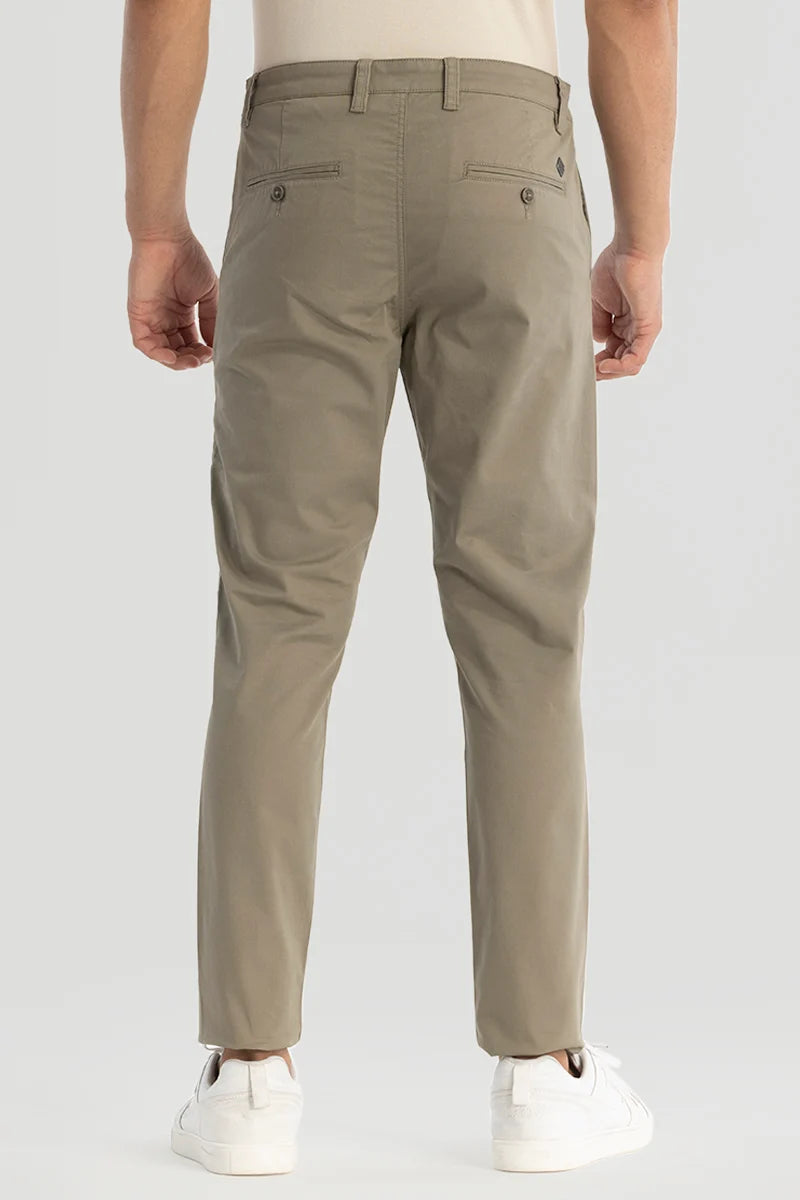 Tan Slim Fit Chinos