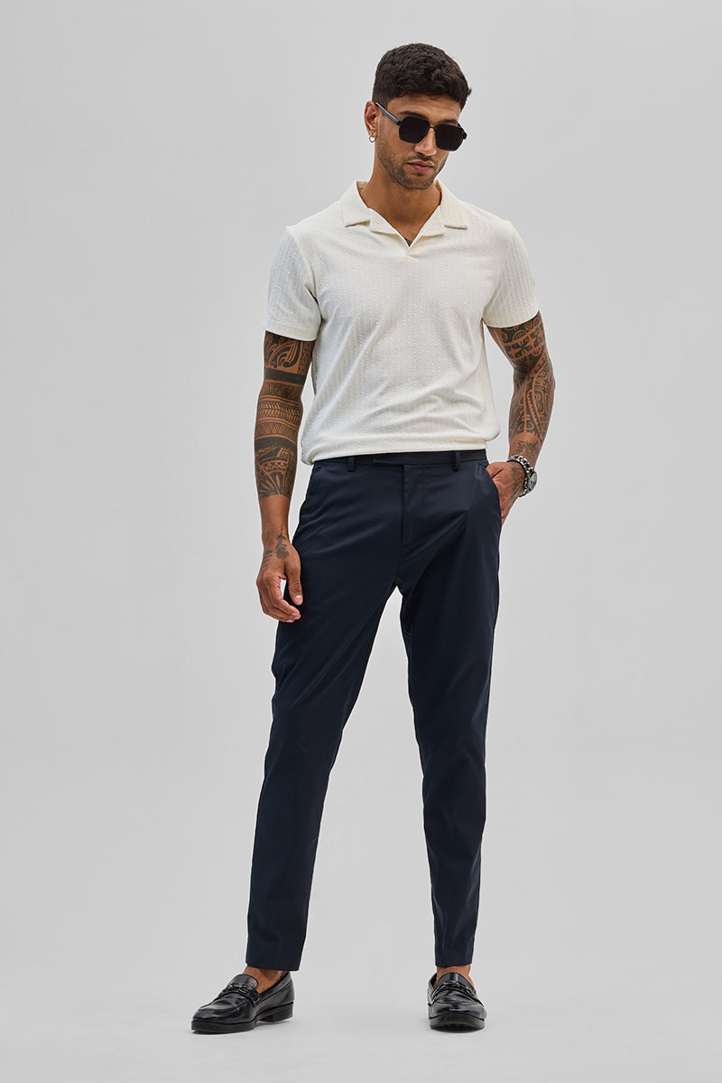 Navy Slim Fit Chinos