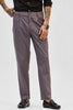 Grey Slim Fit Trousers