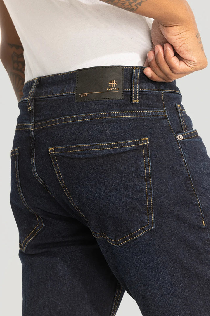 Navy Bootcut Jeans