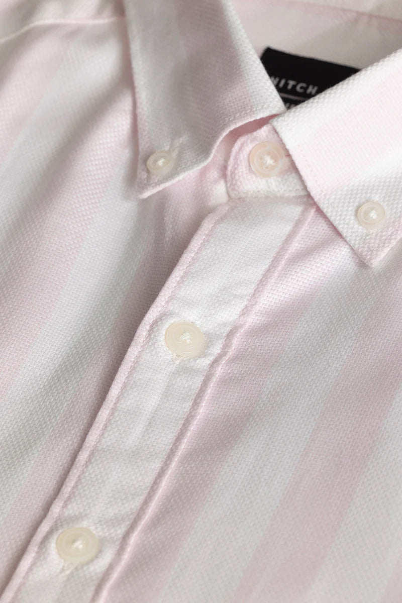 Gabriele Light Pink Stripes Shirt