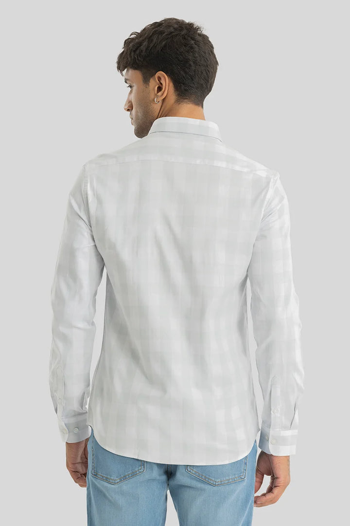 Sacha Light Grey Checks Shirt