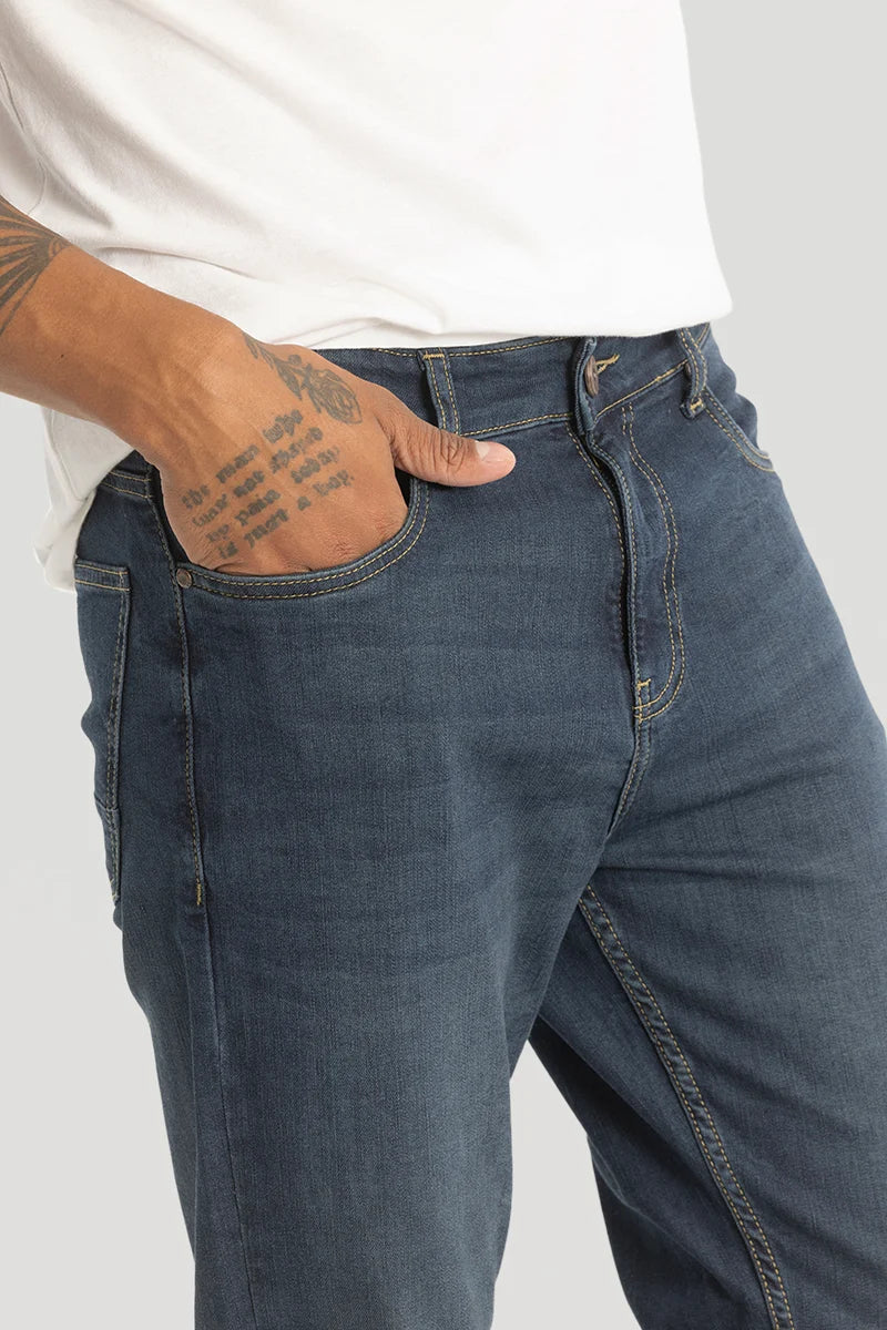 Blue Comfort Fit Jeans