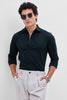 Dark Green Slim Fit Stretch Shirt