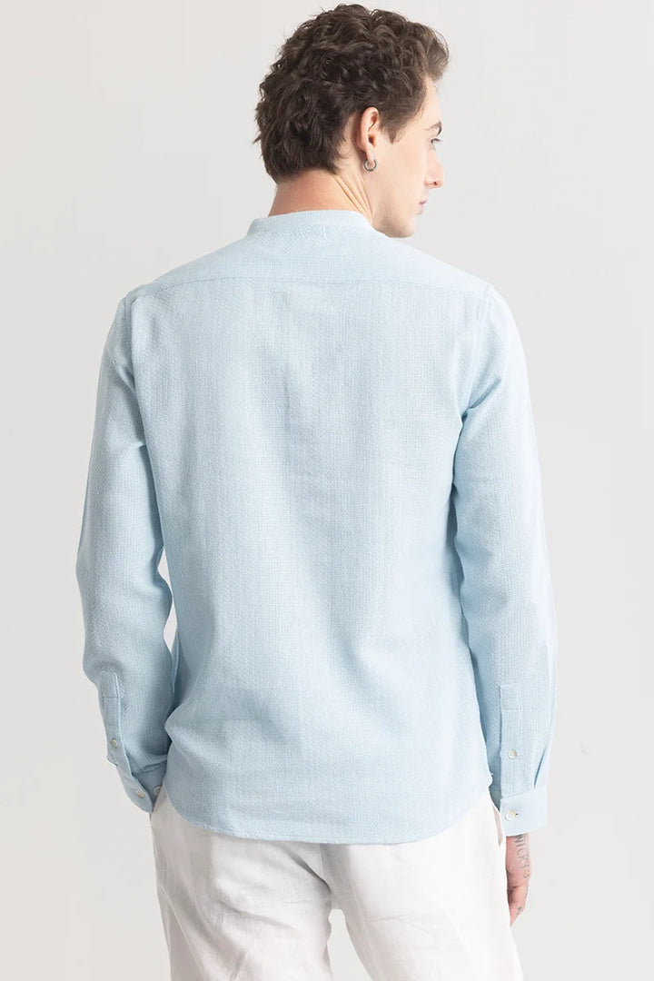 Hemlyn Blue Casual Shirt