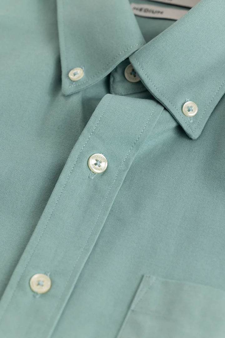 Shirtolo Plain Light Green Shirt