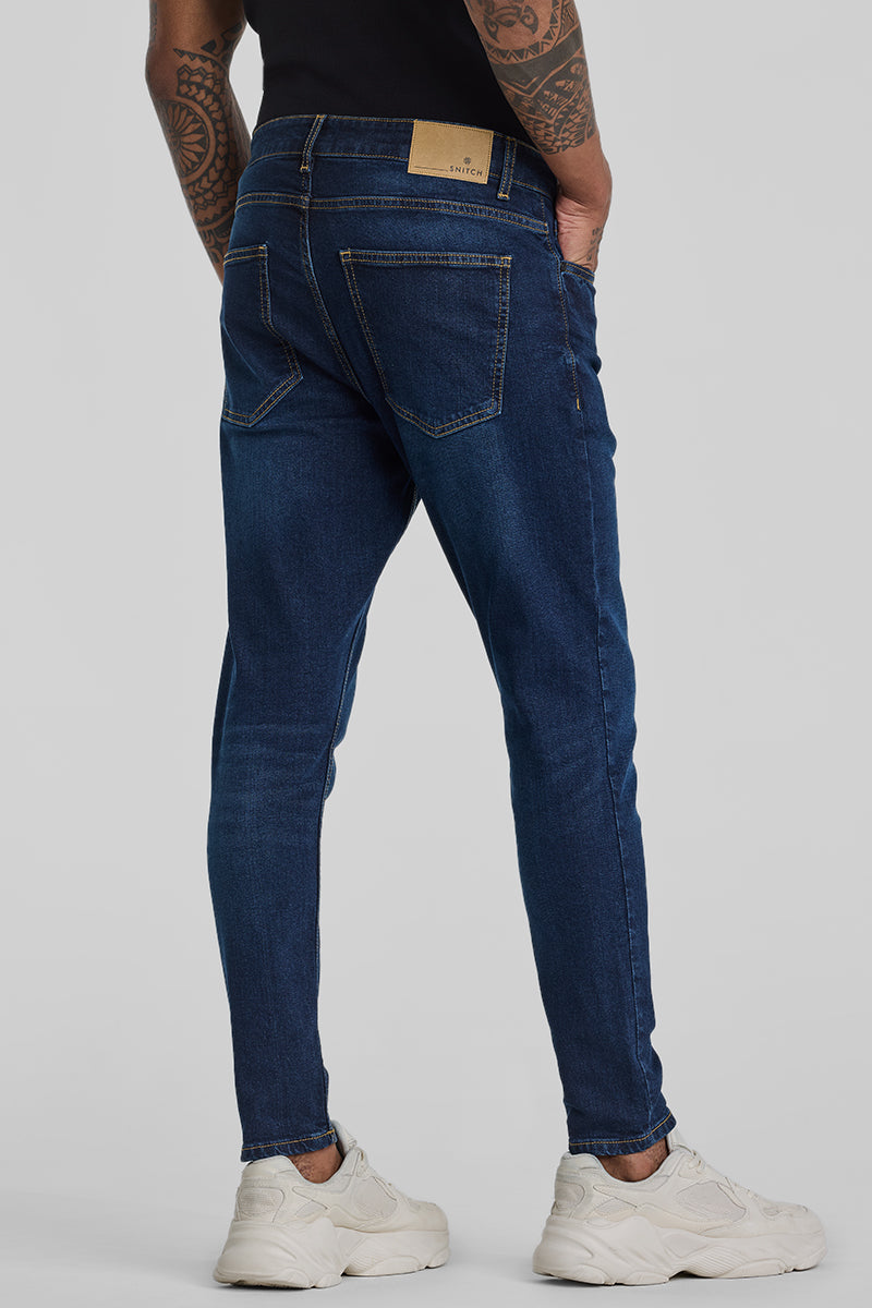 Navy Skinny Fit Jeans