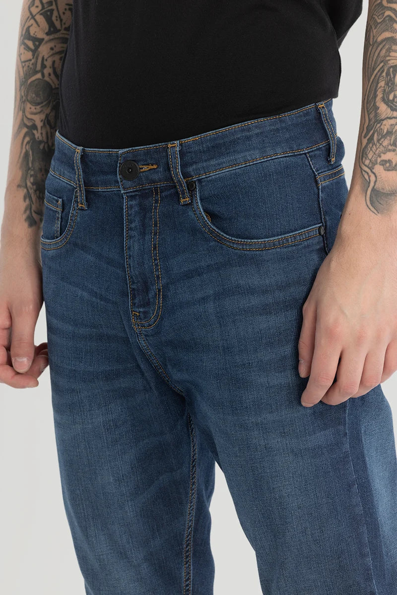 Dark Blue Slim Fit Jeans