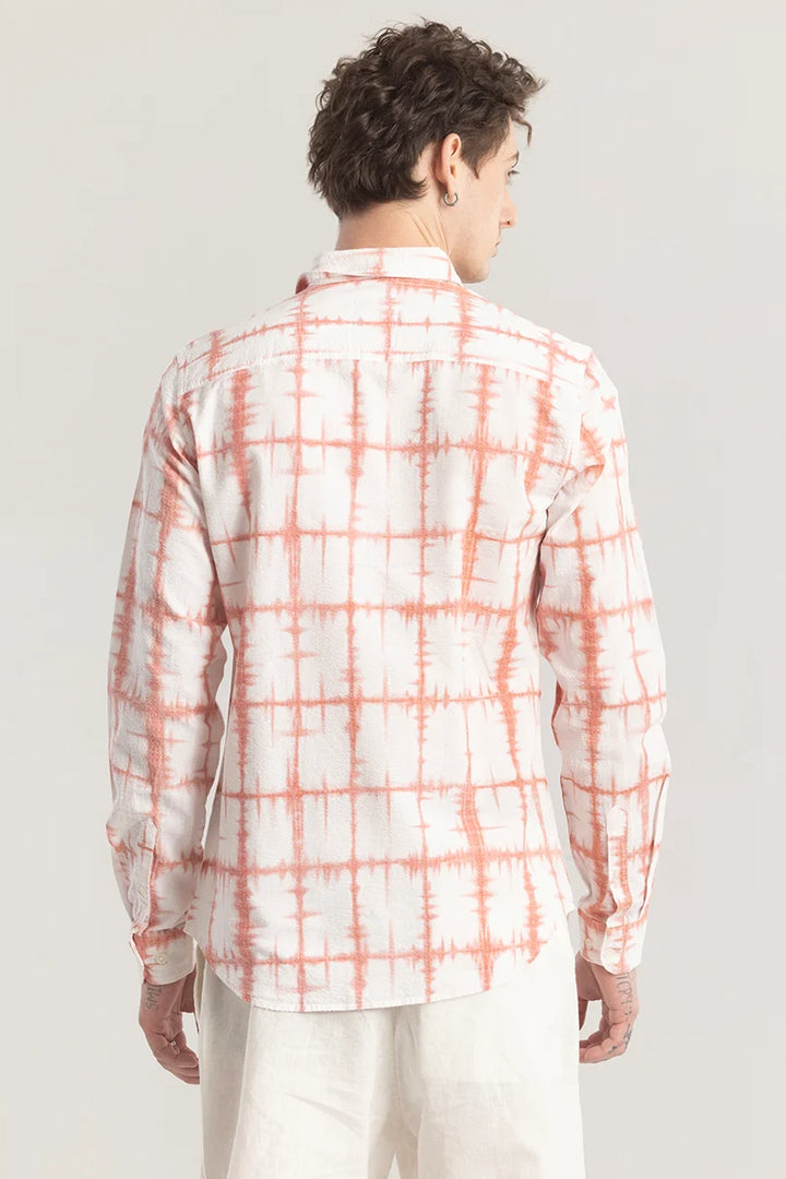 Patternoir Abstract Peach Shirt