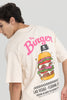 The Burger Cream Oversized T-Shirt