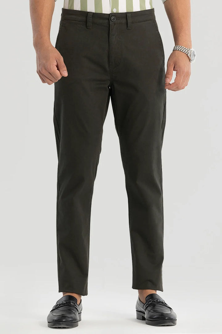 Black Slim Fit Chinos