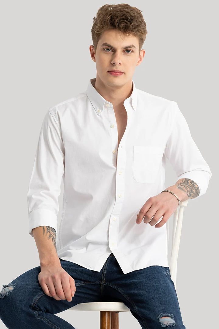 White Oxford Shirt