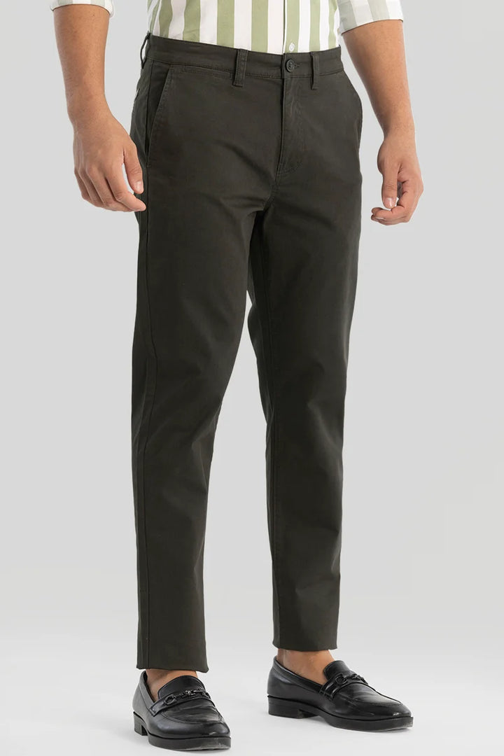 Black Slim Fit Chinos