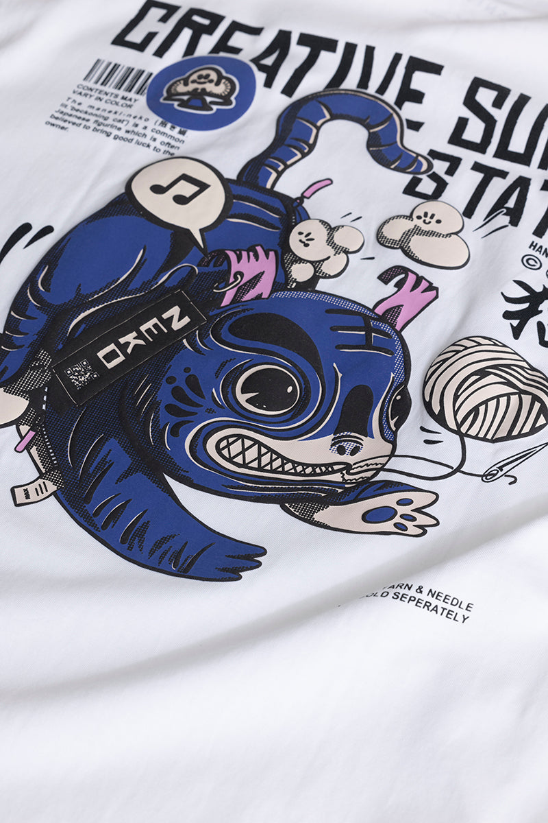 Creative Supply White Oversized T-Shirt