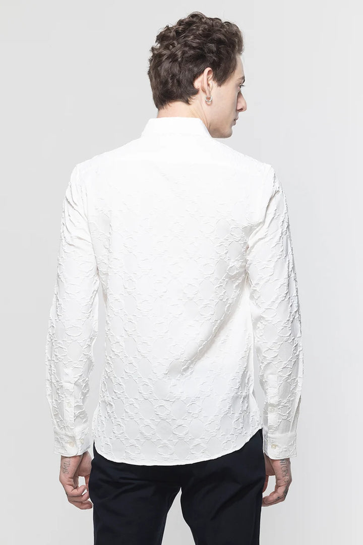 TextuRiche Quad White Shirt