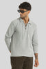 Jetter Light Grey Plain T-Shirt