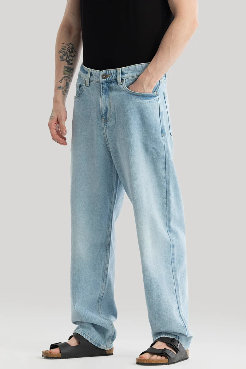 Lars Light Blue Loose Fit Jeans