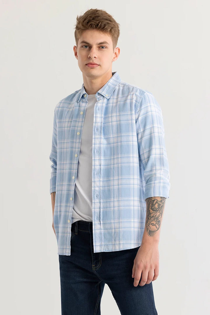 Plaidholic Blue Checks Shirt