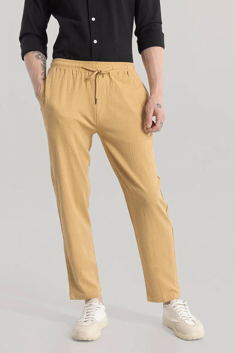 SlendEase Pale Mustard Pant