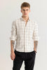 Trygve Checkered White Shirt