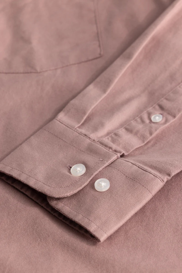 Mauve Oxford Shirt